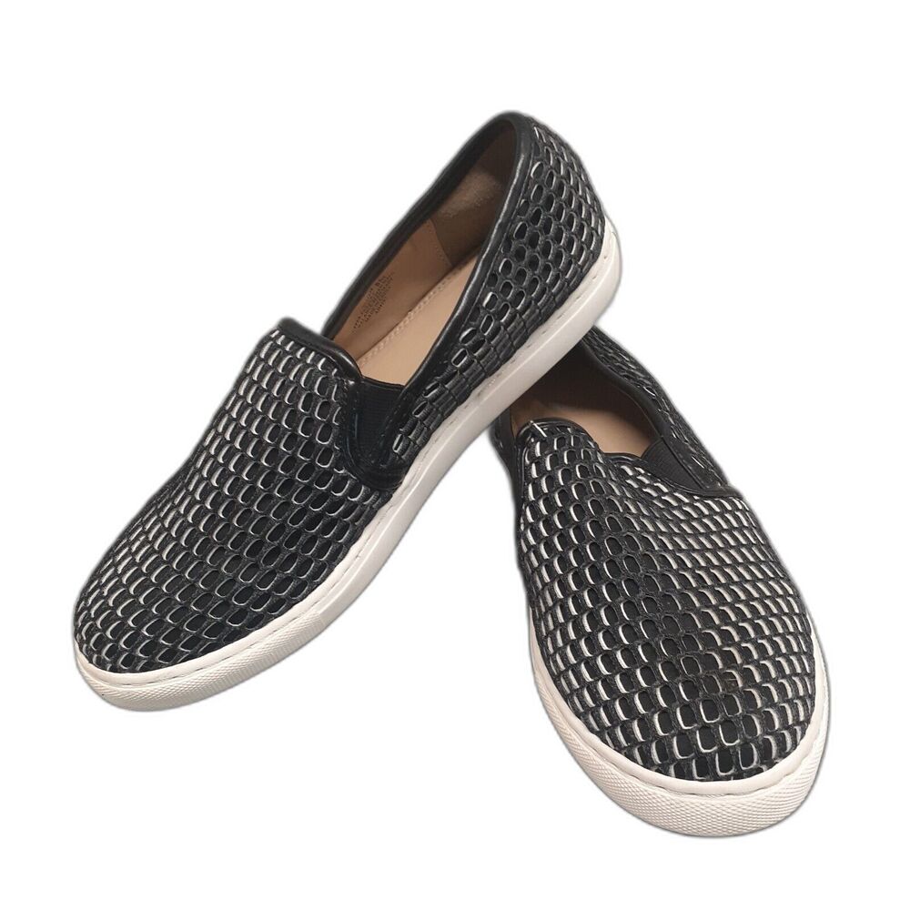 LOGO By Lori Goldstein Shoes Slip On Mesh Vicky Double Goring Black Size 8